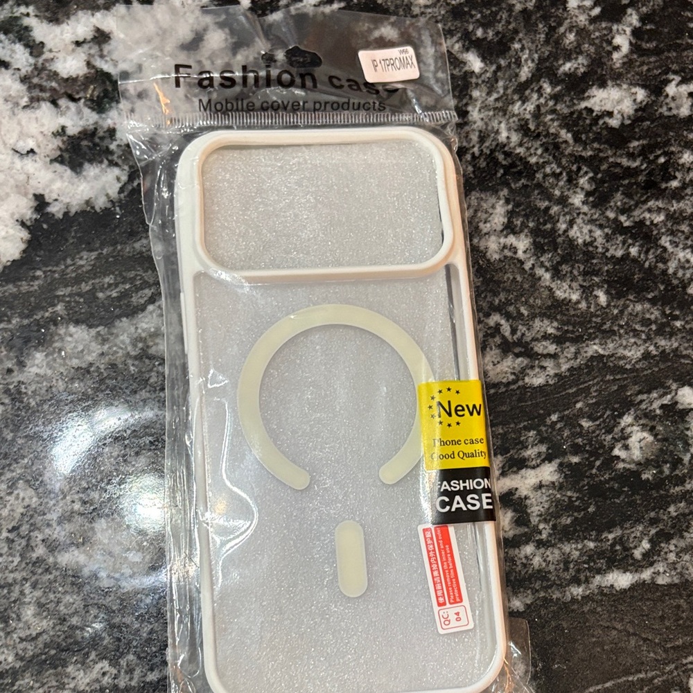 White Mobile Cover IPhone 17ProMax